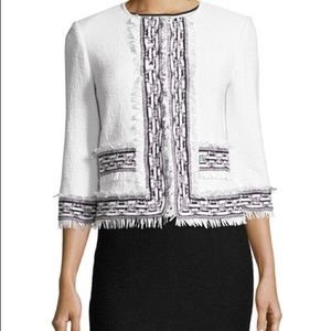 ST. JOHN COLLECTION Claire cropped jacket